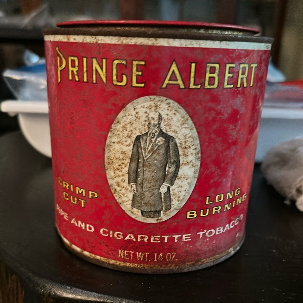 Prince Albert Pipe & Cigarette Tobacco 14oz Tin